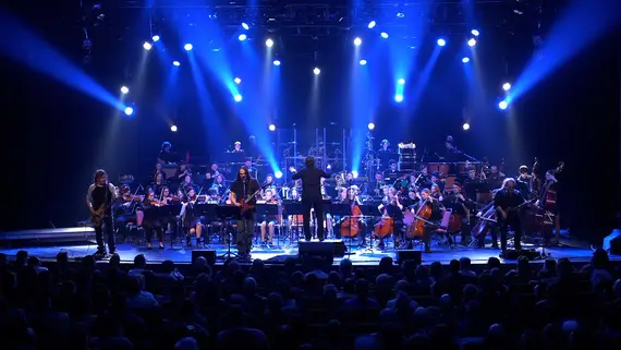 AlcoholicA avec l'Orchestre du programme Arts-Études musique à RDL